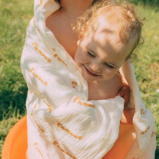 Cape de bain | Vichy Amour