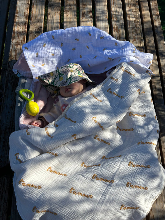 Couverture sherpa | Amour