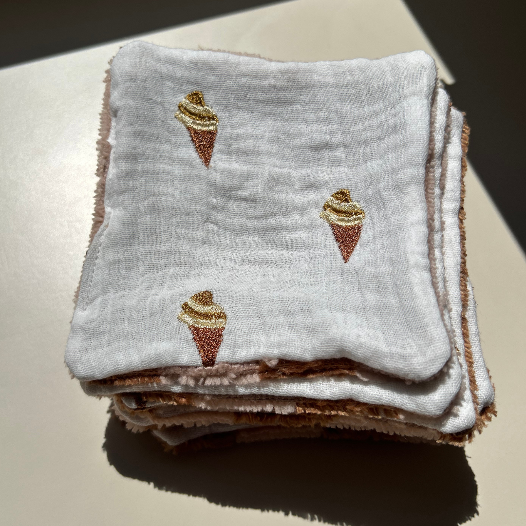 Lot de 10 lingettes lavables | Jo Gelato