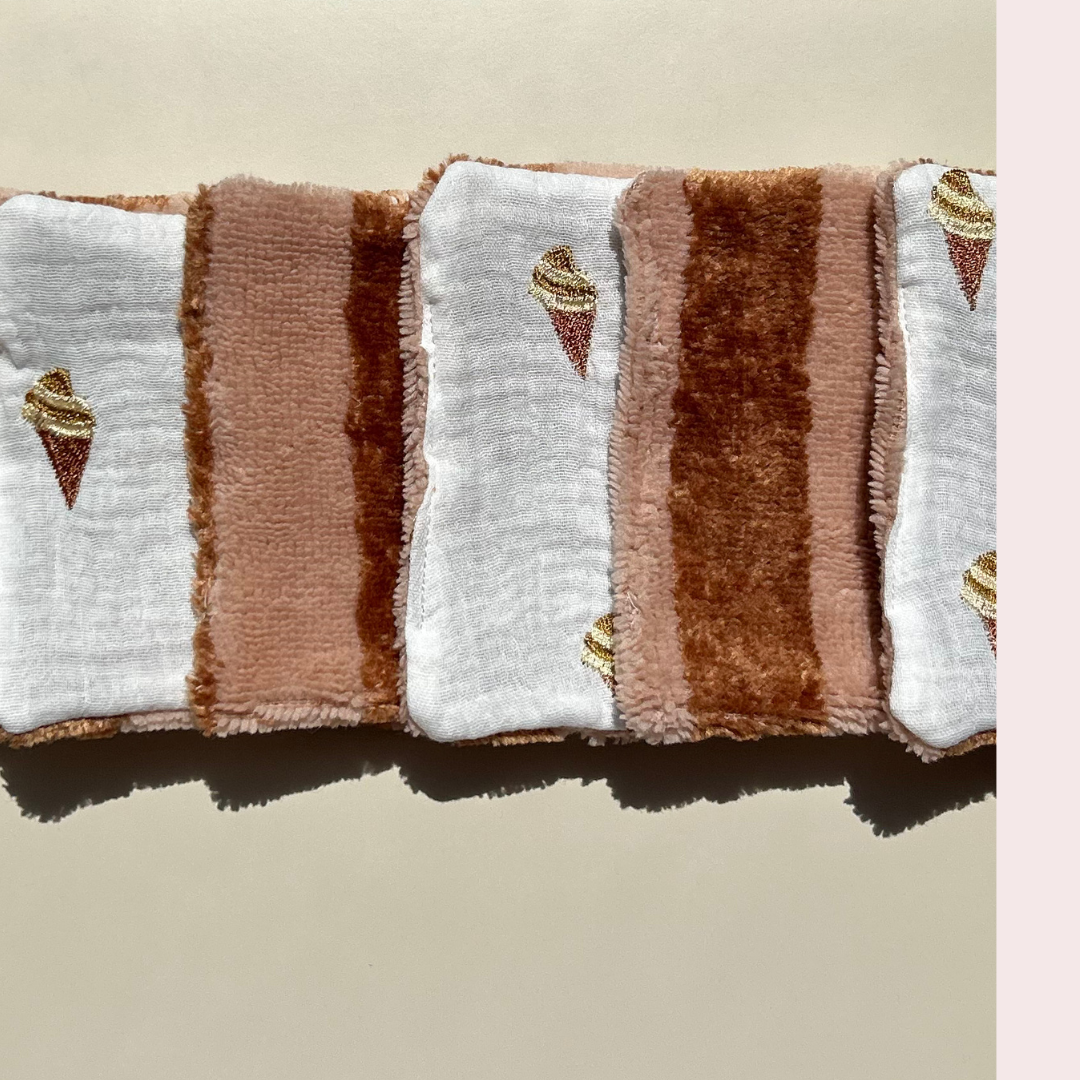 Lot de 10 lingettes lavables | Jo Gelato