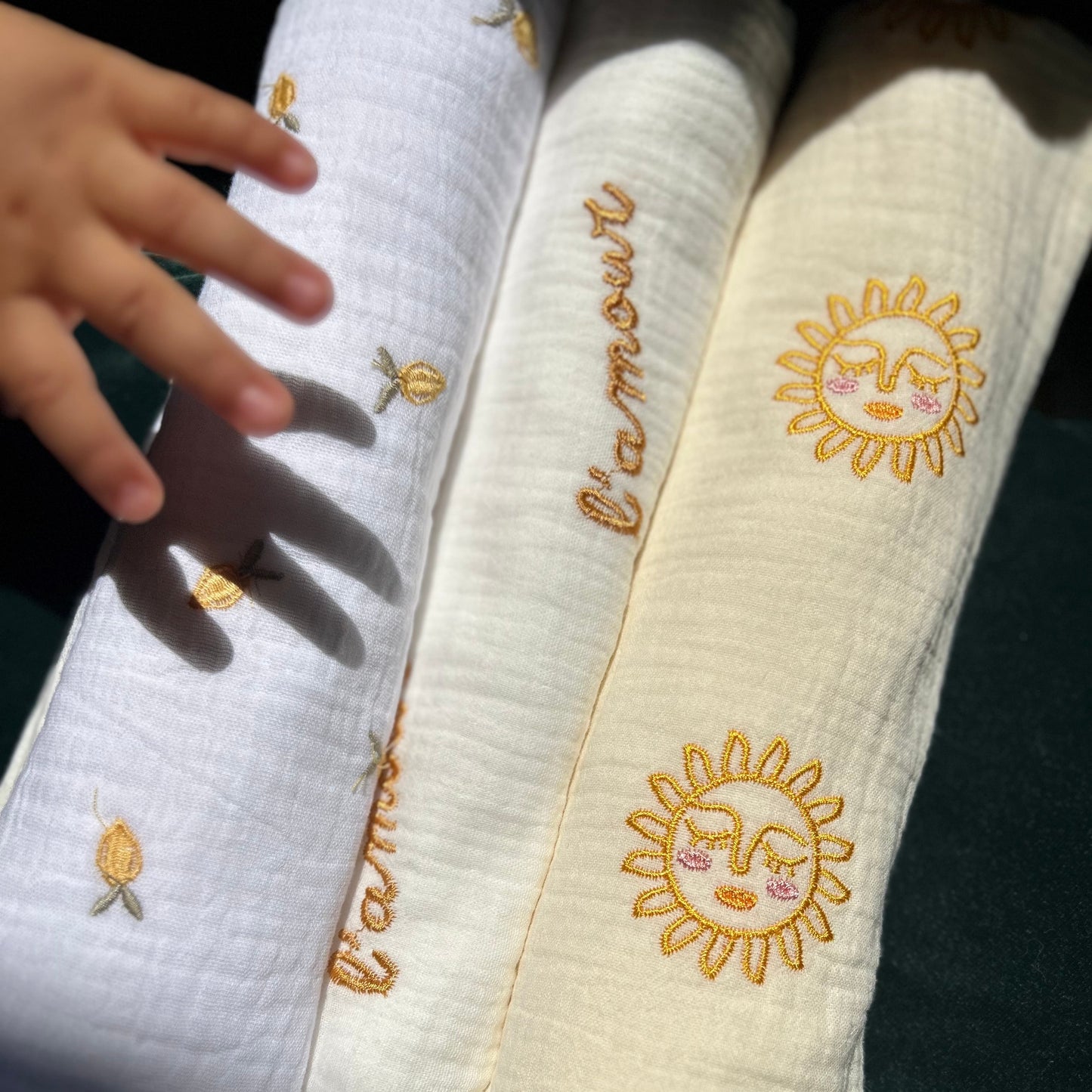 Trio double lange 🌞🍋🧡
