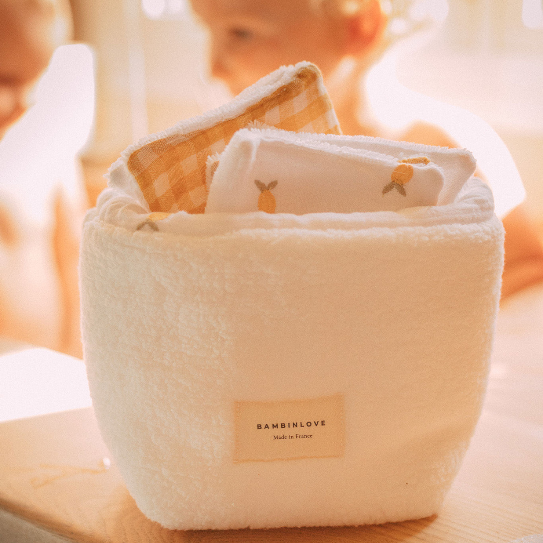 Panier sherpa réversible | Citronnade