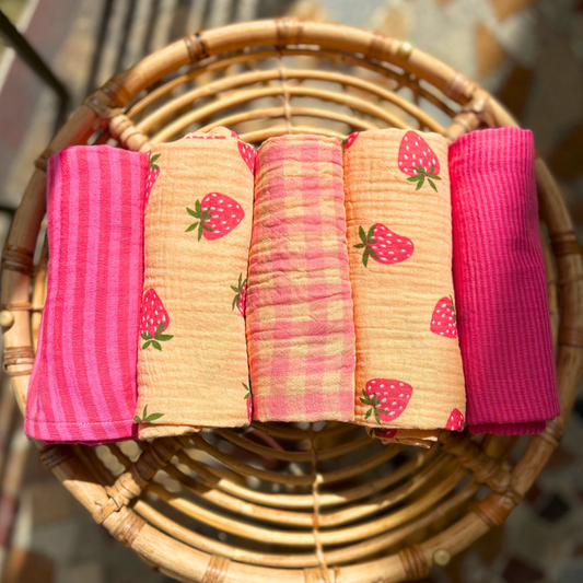 PACK 5 langes | Fraise bonbon 🍓 🍬