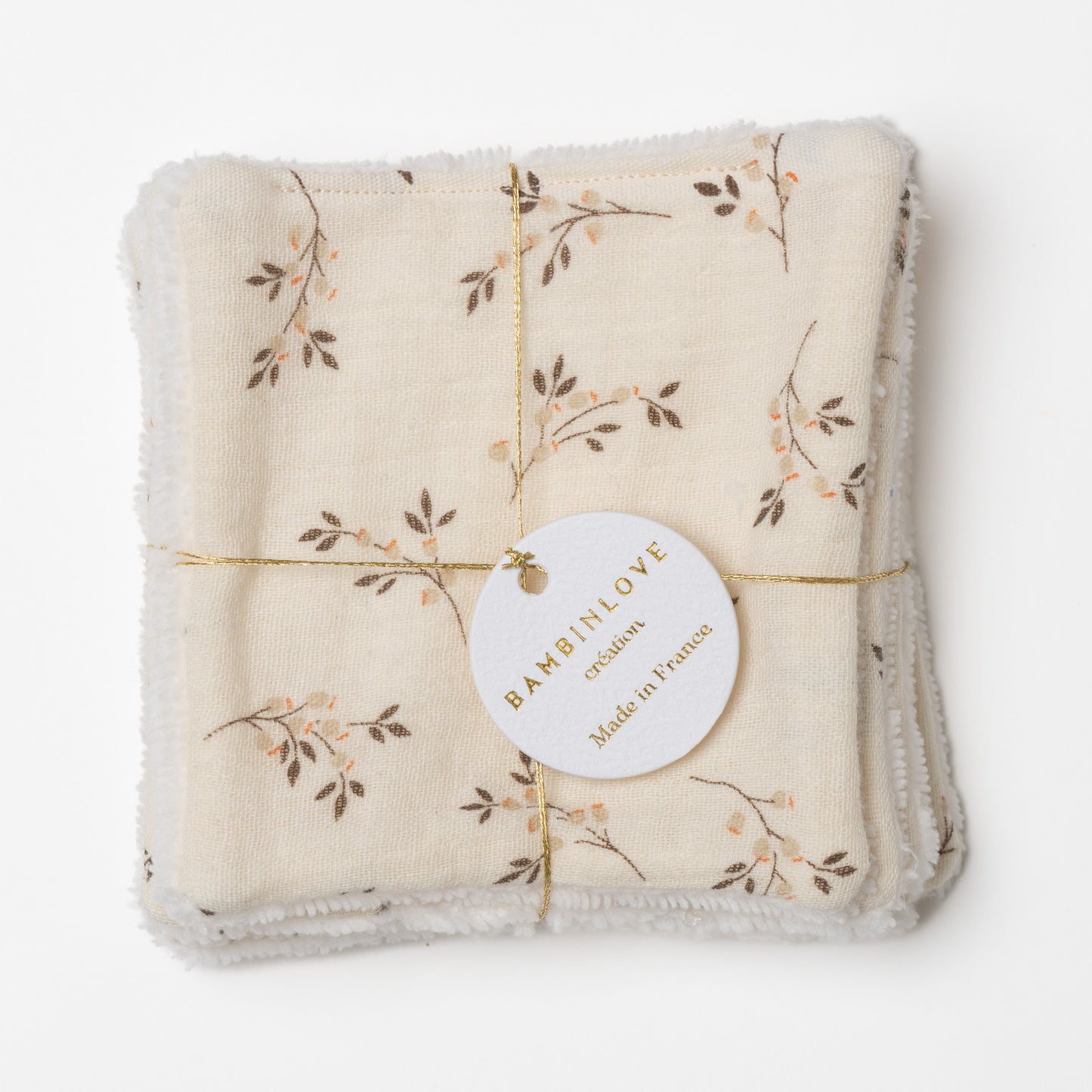 Lot de 10 lingettes lavables | Gabin