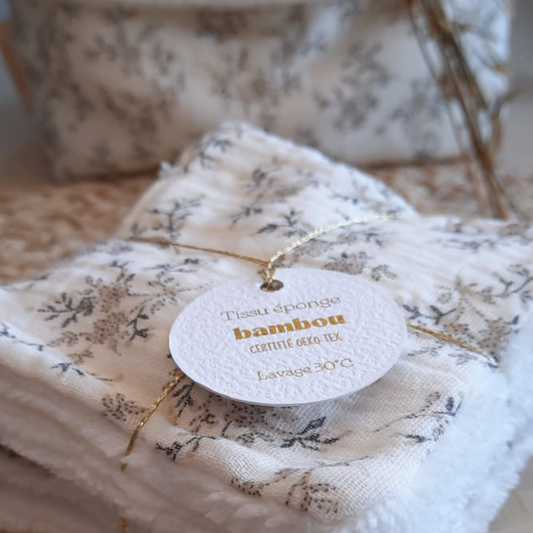 Lot de 10 lingettes lavables | Jeannette