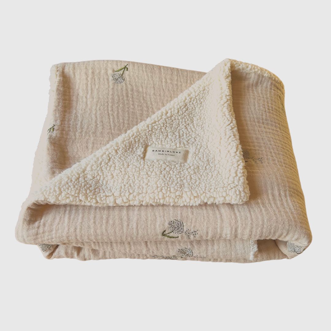 Couverture sherpa | Dahlia
