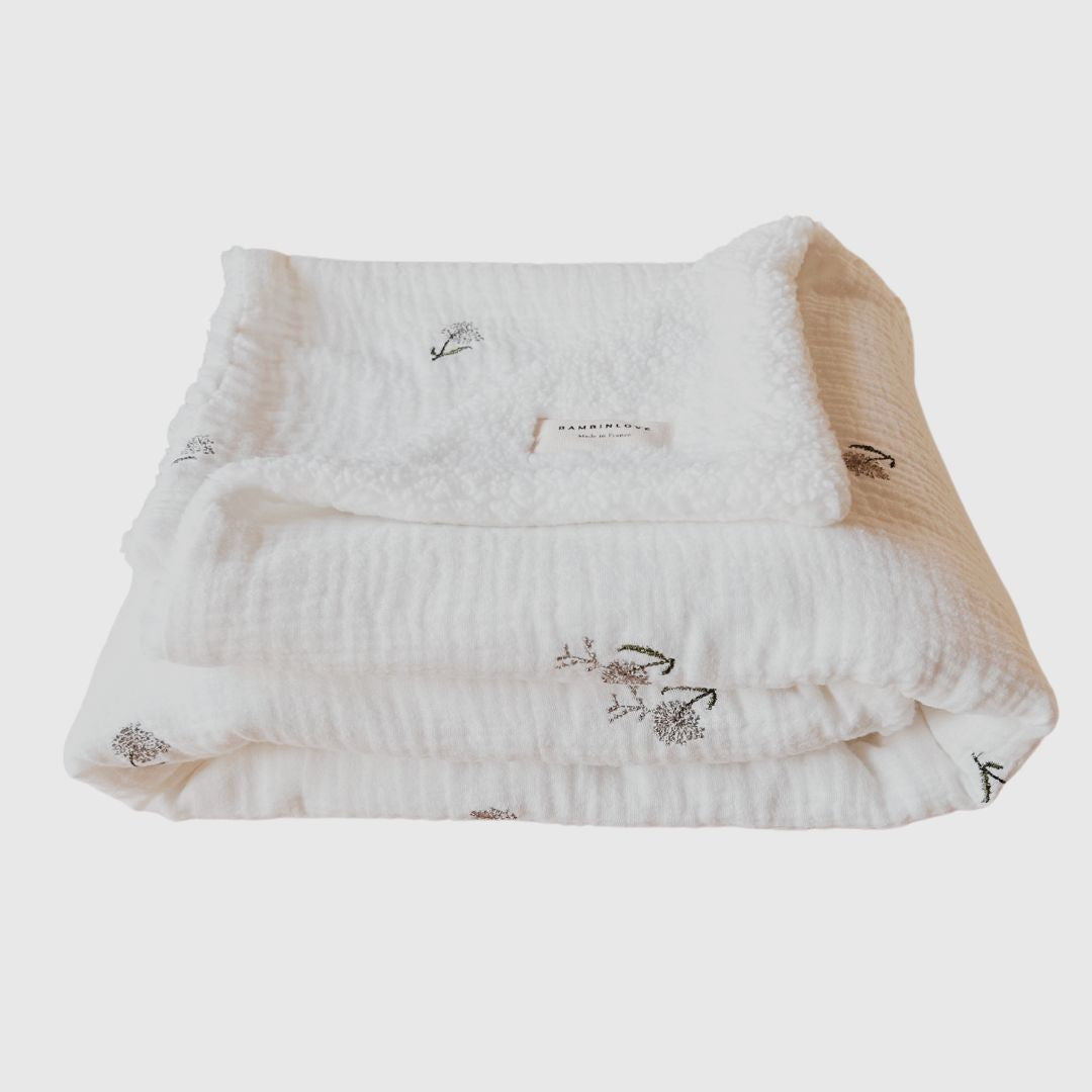 Couverture sherpa | Dahlia