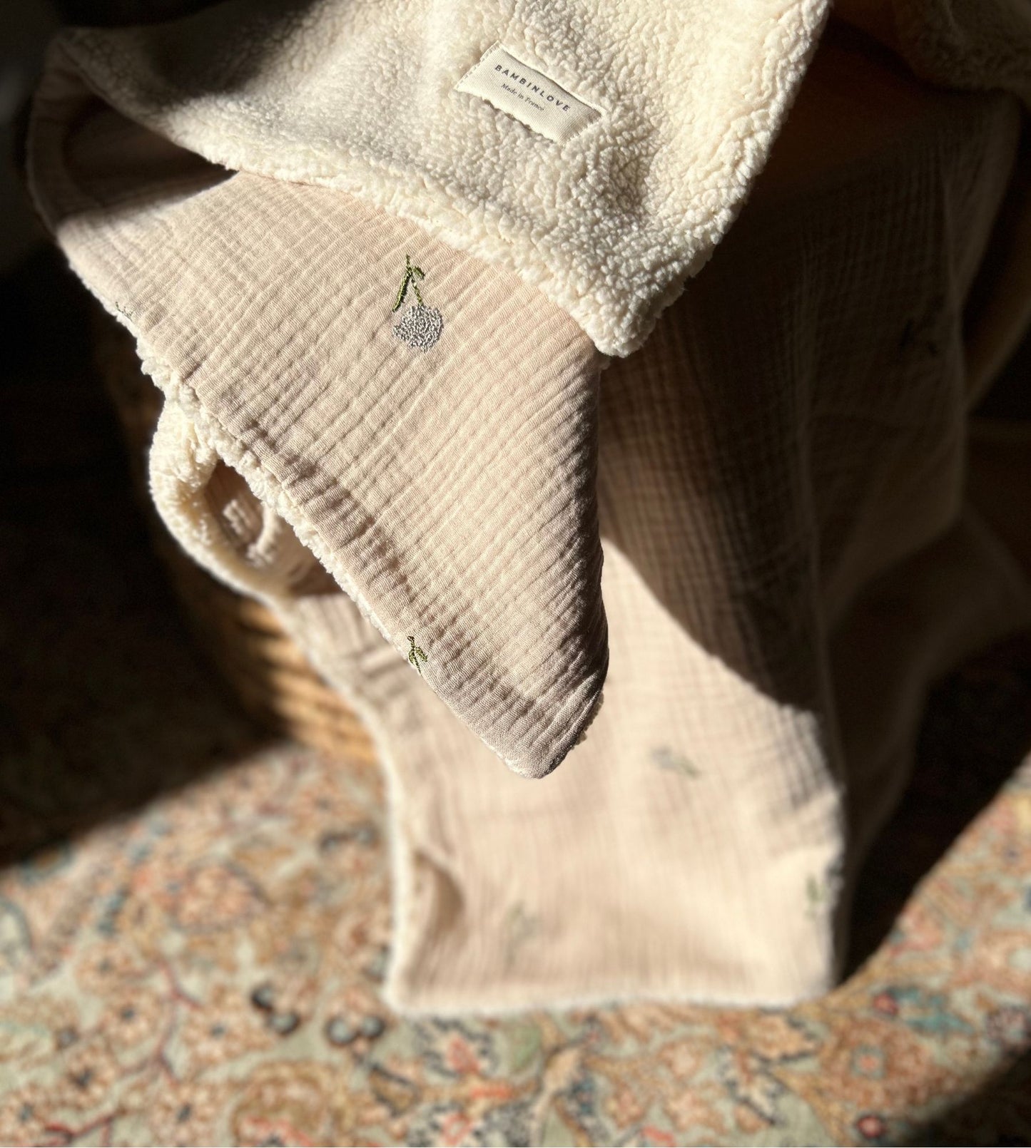 Couverture sherpa | Dahlia