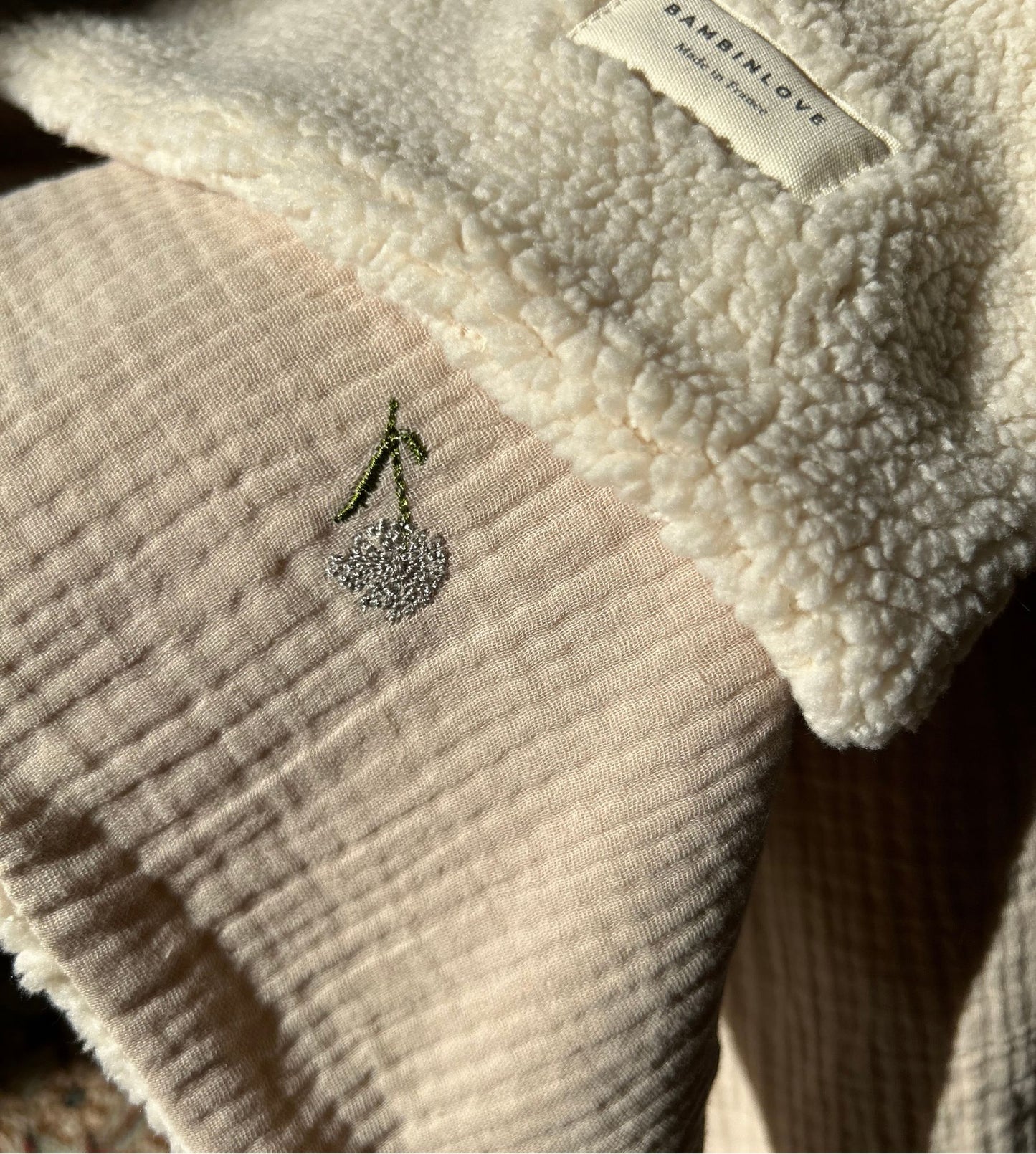 Couverture sherpa | Dahlia