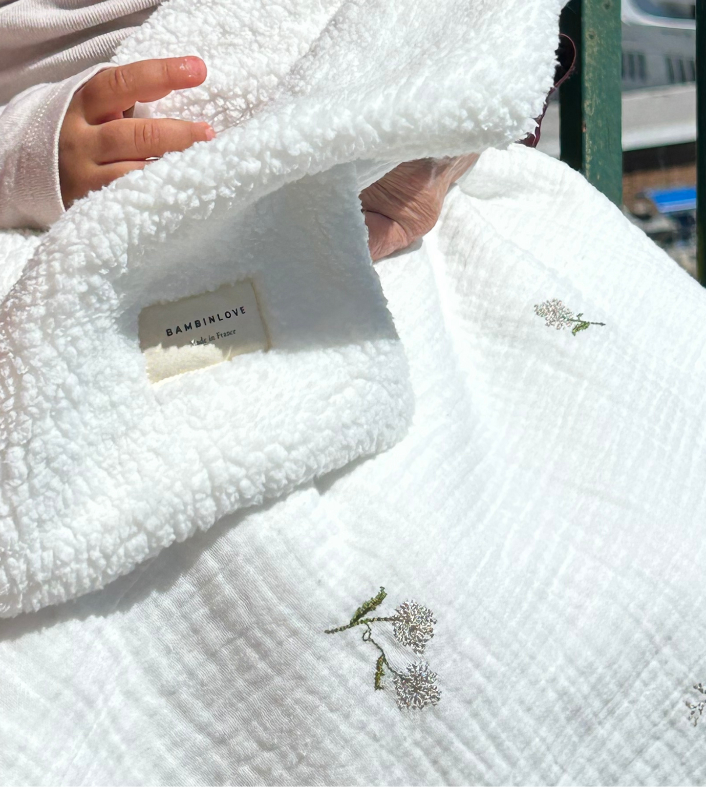 Couverture sherpa | Dahlia
