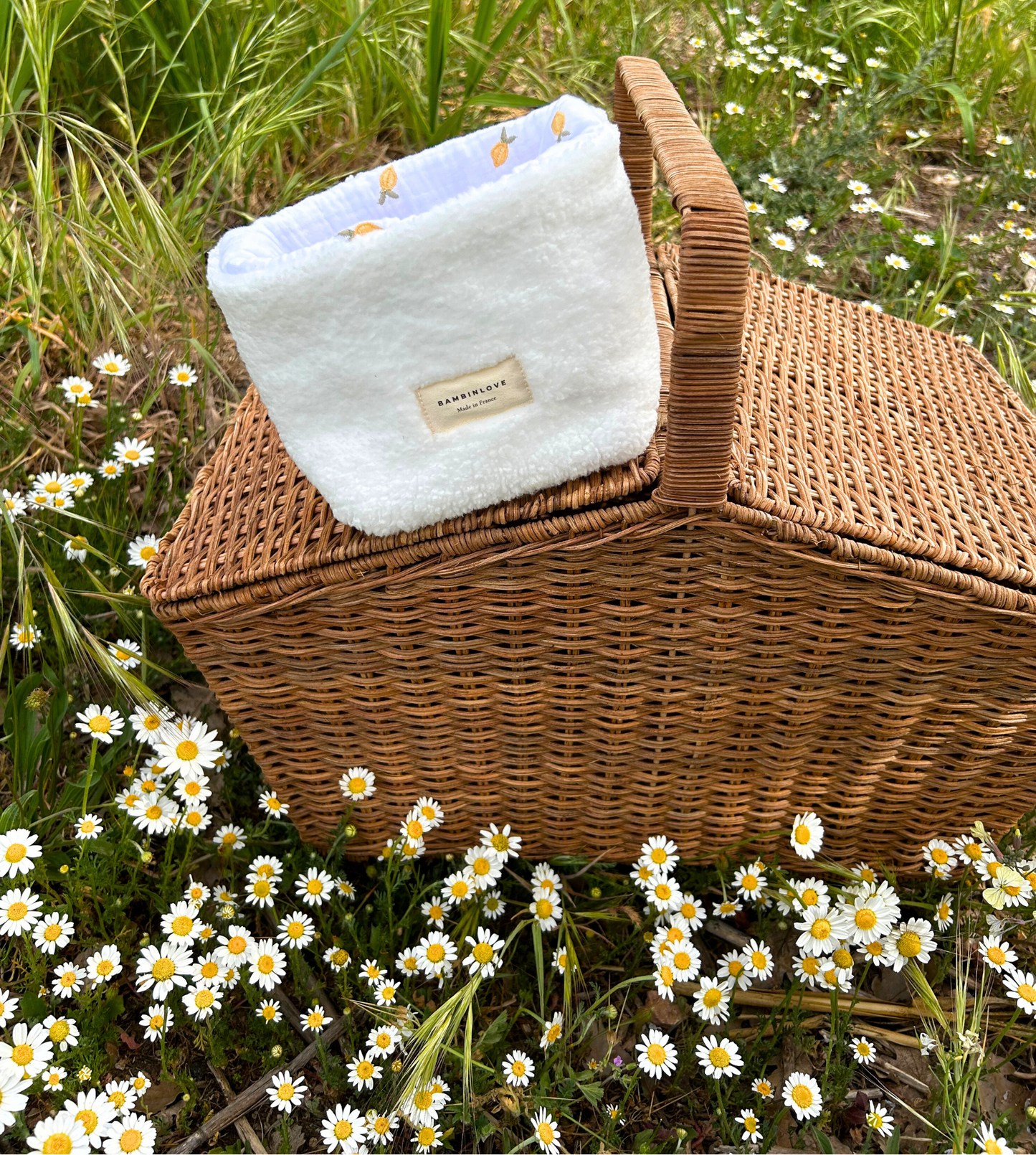 Panier sherpa réversible | Citronnade