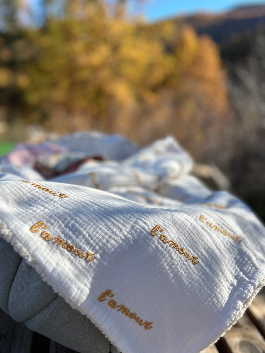 Couverture sherpa | Amour