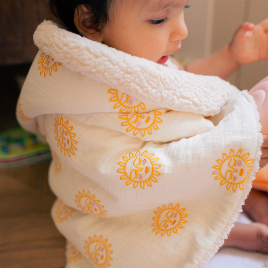 Couverture Sherpa | soleil 🌞